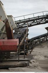 Photo Textures of  Gravel Mining Machine